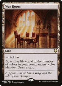 War Room (CMR), The List Reprints