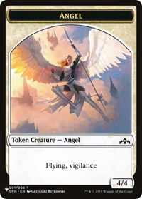 Angel // Warrior Double-Sided Token