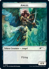 Angel (SLD) // Soldier (GRN) Double-sided Token, Secret Lair Drop Series