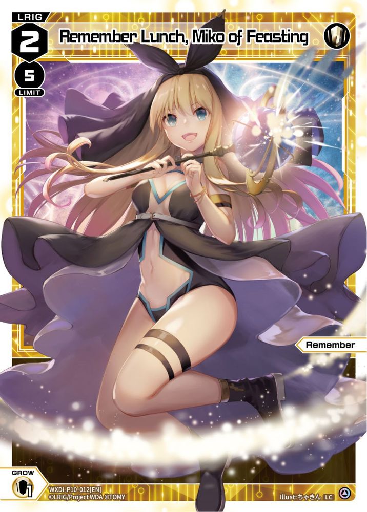 Remember Lunch, Miko of Feasting, Standard, front