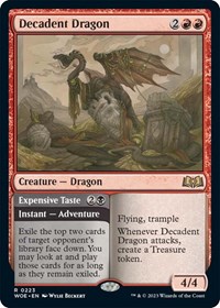 Decadent Dragon, Wilds of Eldraine