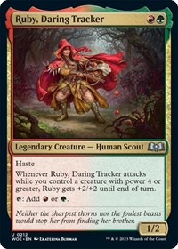 Ruby, Daring Tracker, Wilds of Eldraine
