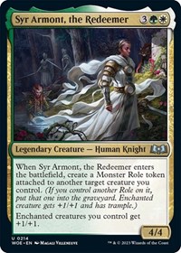 Syr Armont, the Redeemer, Wilds of Eldraine