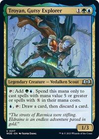Troyan, Gutsy Explorer, Wilds of Eldraine