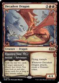 Decadent Dragon (Showcase), Wilds of Eldraine