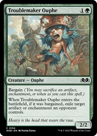 Troublemaker Ouphe, Wilds of Eldraine