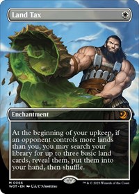 Land Tax (Anime Borderless), Wilds of Eldraine: Enchanting Tales