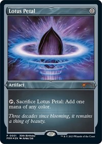 Lotus Petal (Foil Etched), Unique and Miscellaneous Promos