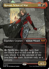 Rowan, Scion of War (Borderless), Wilds of Eldraine