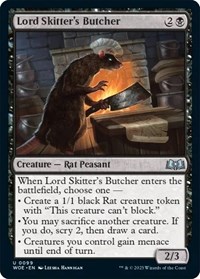 Lord Skitter's Butcher, Wilds of Eldraine