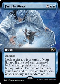 Farsight Ritual (Extended Art), Wilds of Eldraine