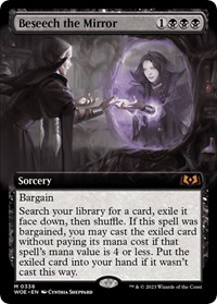 Beseech the Mirror (Extended Art), Wilds of Eldraine