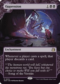 Oppression, Wilds of Eldraine: Enchanting Tales