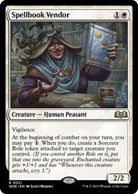 Spellbook Vendor, Wilds of Eldraine