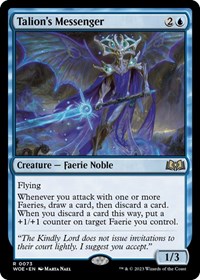 Talion's Messenger, Wilds of Eldraine
