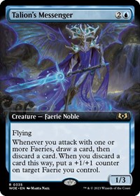 Talion's Messenger (Extended Art), Wilds of Eldraine