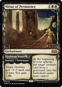 Virtue of Persistence (Showcase), Wilds of Eldraine
