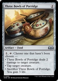 Three Bowls of Porridge, Wilds of Eldraine