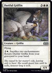 Dutiful Griffin, Wilds of Eldraine