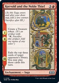 Korvold and the Noble Thief, Wilds of Eldraine