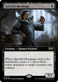 Spiteful Hexmage (Extended Art), Wilds of Eldraine