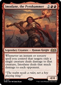 Imodane, the Pyrohammer, Wilds of Eldraine