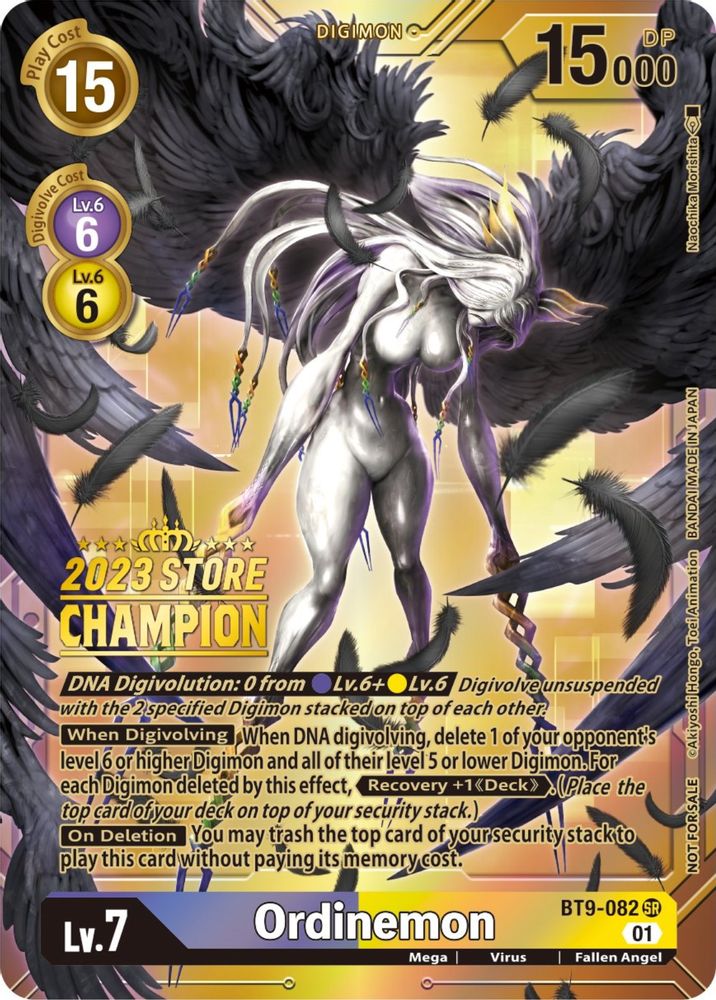 Ordinemon (2023 Store Champion), Foil, front