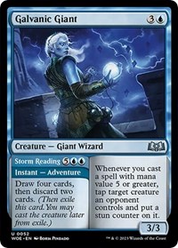 Galvanic Giant, Wilds of Eldraine
