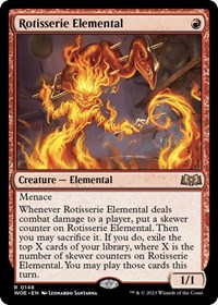 Rotisserie Elemental, Wilds of Eldraine