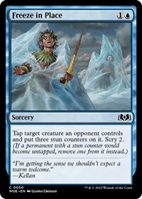 Freeze in Place, Wilds of Eldraine