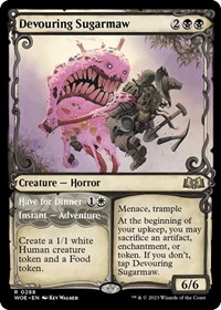 Devouring Sugarmaw (Showcase), Wilds of Eldraine