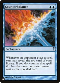 Counterbalance, The List Reprints