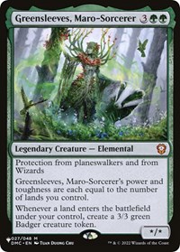Greensleeves, Maro-Sorcerer, The List Reprints