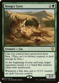 Hungry Lynx, The List Reprints
