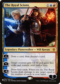 The Royal Scions, The List Reprints