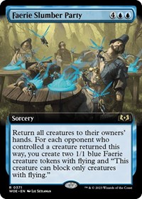 Faerie Slumber Party (Extended Art), Wilds of Eldraine