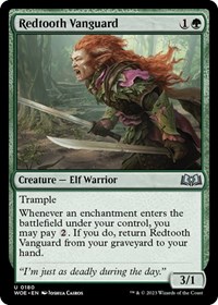 Redtooth Vanguard, Wilds of Eldraine