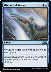 Disdainful Stroke, Wilds of Eldraine