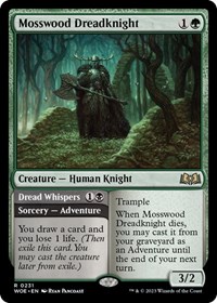 Mosswood Dreadknight, Wilds of Eldraine
