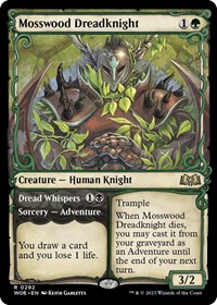 Mosswood Dreadknight (Showcase), Wilds of Eldraine