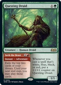 Questing Druid, Wilds of Eldraine