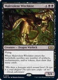 Malevolent Witchkite, Wilds of Eldraine