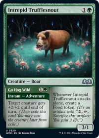 Intrepid Trufflesnout, Wilds of Eldraine