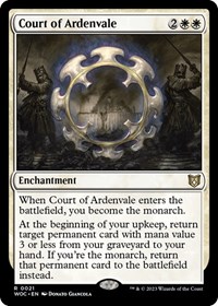 Court of Ardenvale, Commander: Wilds of Eldraine