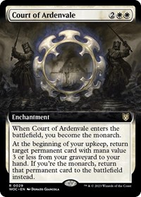 Court of Ardenvale (Extended Art), Commander: Wilds of Eldraine
