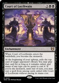 Court of Locthwain, Commander: Wilds of Eldraine