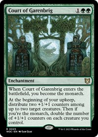 Court of Garenbrig, Commander: Wilds of Eldraine
