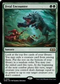 Feral Encounter, Wilds of Eldraine