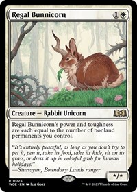 Regal Bunnicorn, Wilds of Eldraine