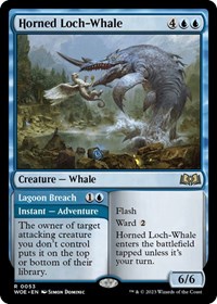 Horned Loch-Whale, Wilds of Eldraine
